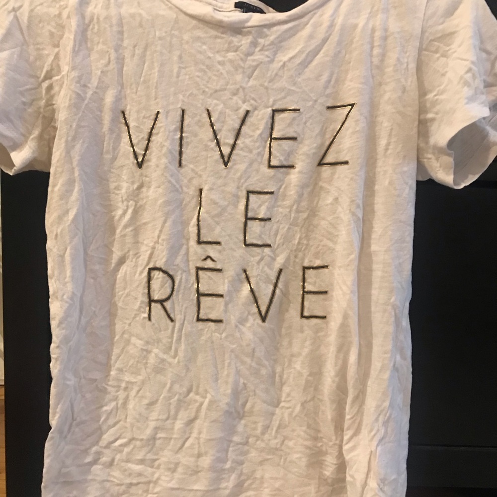 JCREW WHITE T-SHIRT